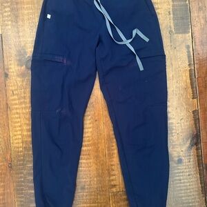 FIGS Technical Collection Navy Jogger Scrub Pants